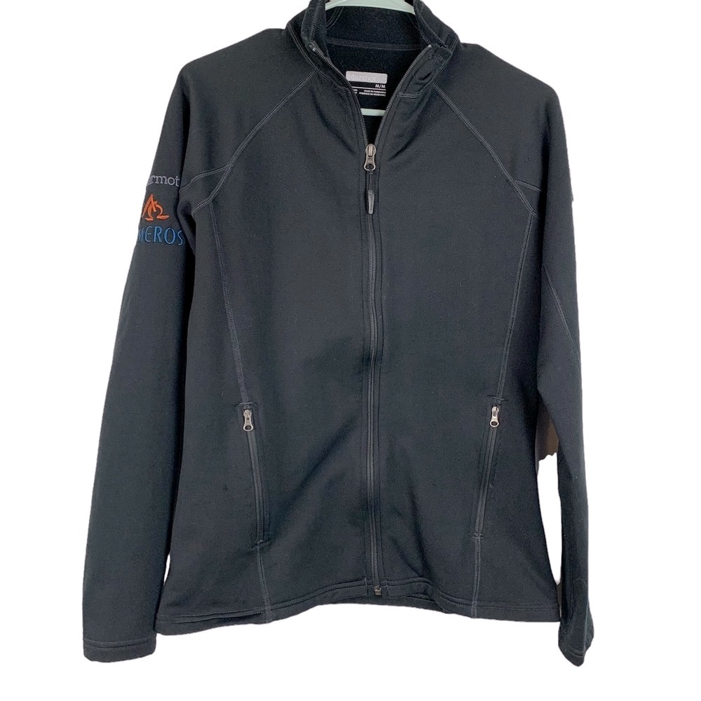 Marmot Black Fleece Full Zip Jacket